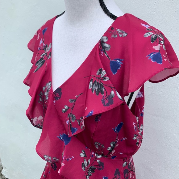 PARKER TIERED RUFFLE DRESS - Picture 3 of 8